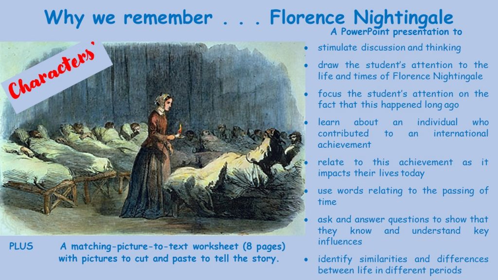 Florence Nightingale Content page