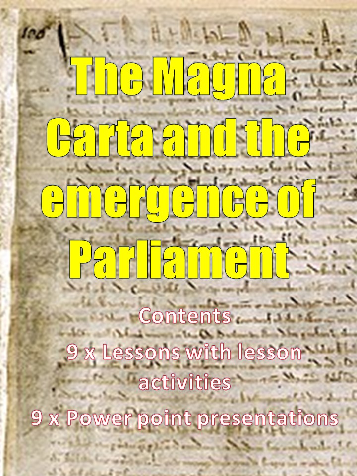 The Magna Carta and the Emergence of Parliament teaching unit