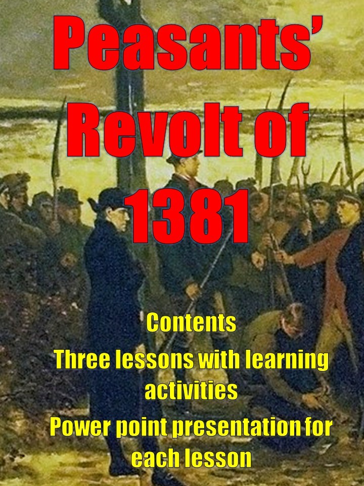 Peasants' revolt 1381 teaching unit